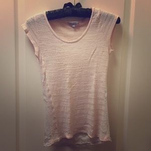 Shirt with a laced back